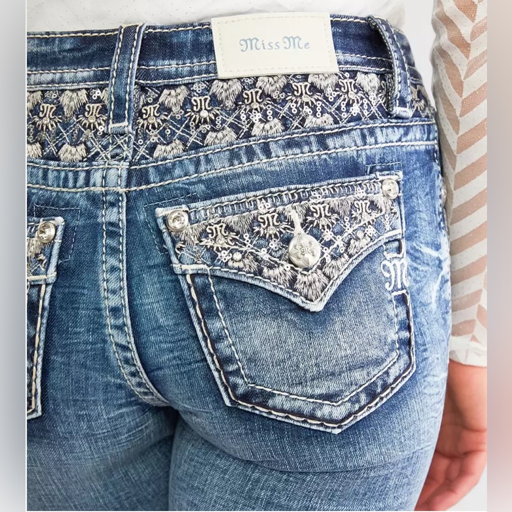 Miss Me Jeans 2026 Style Size 24/32 Bootcut Worn Once